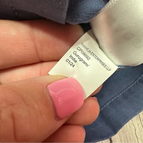 NWT tommy bahama Striped top and Navy Shorts Set with Headband sz 5 girls - Picture 10 of 12